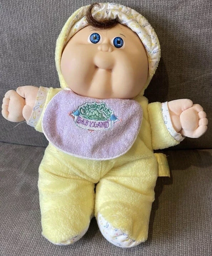 Vintage 1989 Hasbro Babyland Cabbage Patch Kid Doll Plush Toy