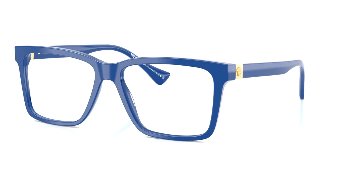 Versace Rimless Eyeglass Frames Blue Medusa Italy Gold Tone Parts Repair Case Power dressing, perfected. ✨ The @versace 2275 rimless  main image 3