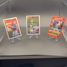 Topps/Donruss MLB Baseball 1990-91 3-Card Lot Texas Rangers Brown #584 +
