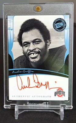 2006 Press Pass Legends ARCHIE GRIFFIN RED INK ON CARD AUTO SSP Rare Ohio State