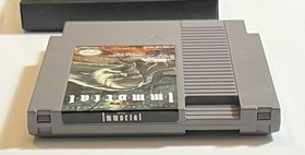 THE IMMORTAL (Nintendo Entertainment System, NES) Cartridge & Box