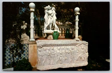 Postcard Hearst San Simeon State Historical Monument California Three Graces