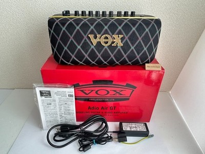 VOX Adio Air GT Bluetooth Modeling Gitarrenverstärker mit Box, Ladegerät...