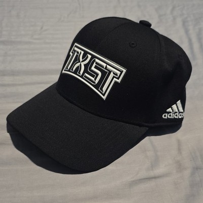 adidas TXST Texas State University Hat Black Adjustable NCAA Team College