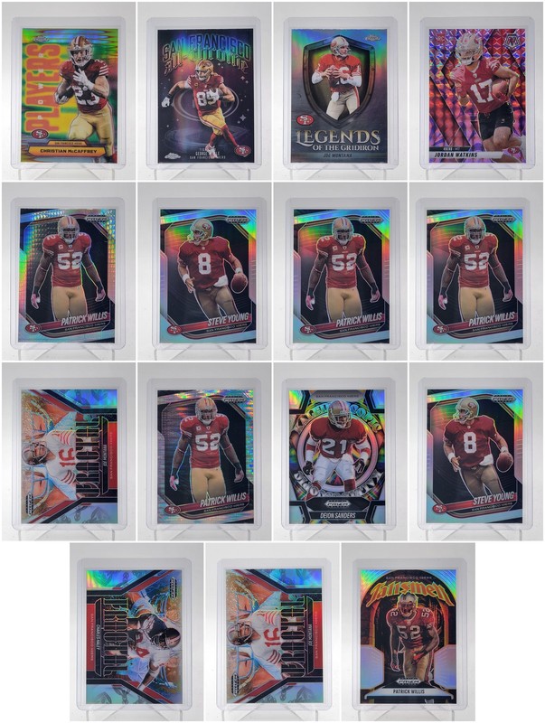 [15] CHRISTIAN MCCAFFREY 2025 TOPPS CHROME POWER PLAYERS ALL-CHROME Q4705