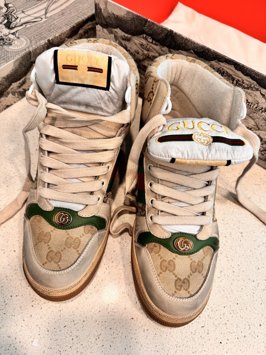 Gucci Screener Hightop Sneaker Size US UK