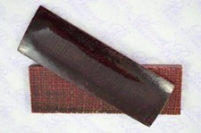 Pair of Magenta Canvas Micarta Knife Scales Knife Making Parts Micarta