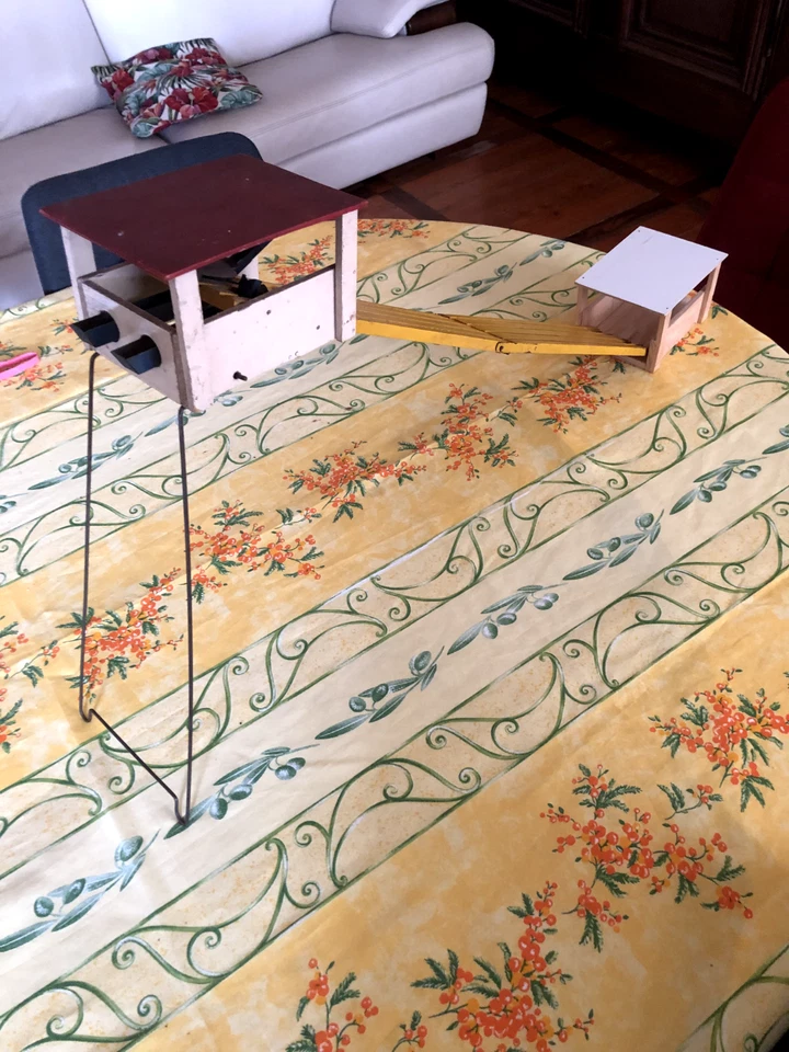 FUNICULAIRE TOLE ET BOIS - Photo 3/4