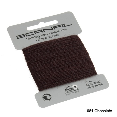 Darning Thread Scanfil Wool Nylon Mending Repair For Jumper Socks & More - Picture 43 of 53