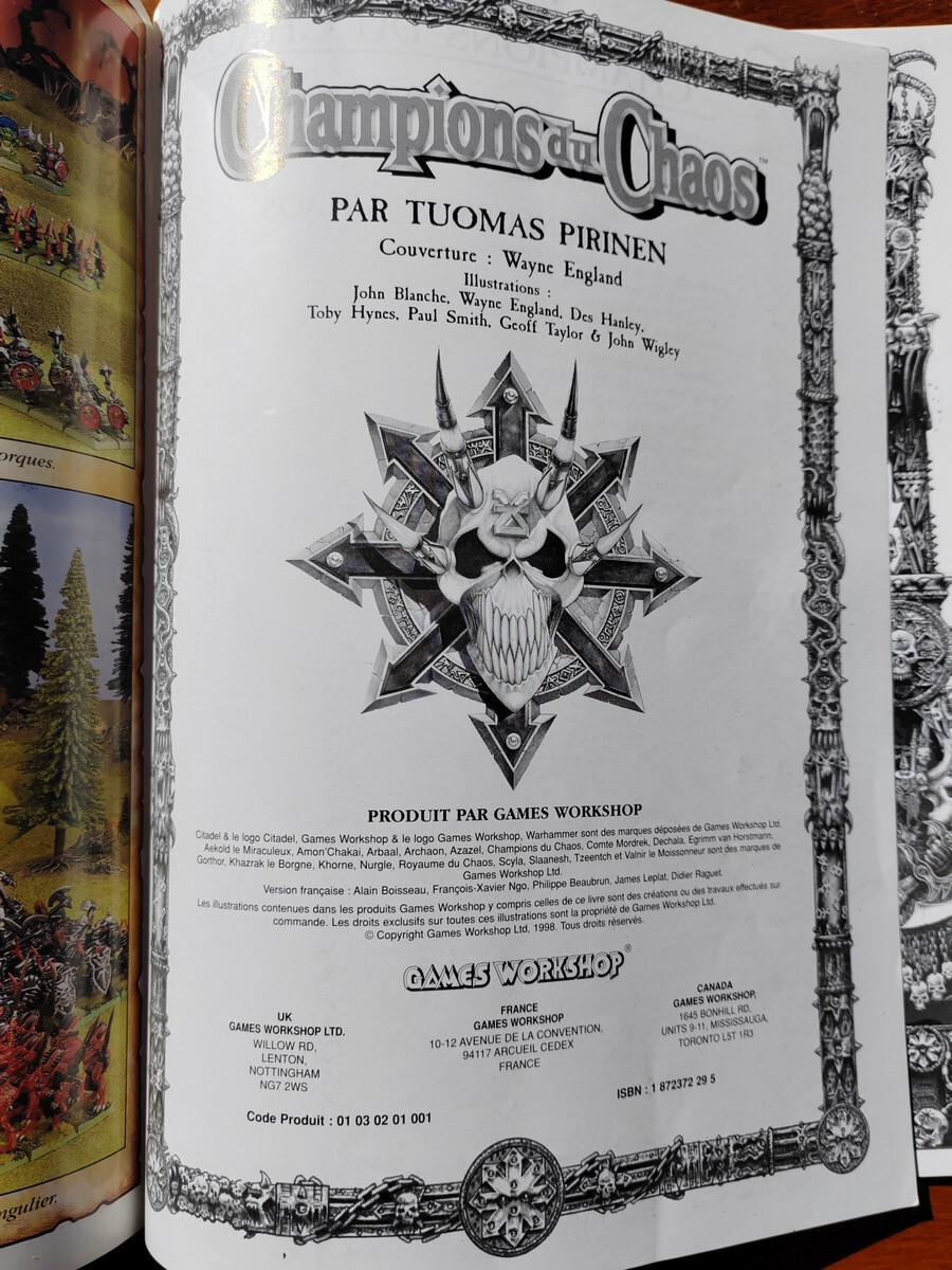 Tome de Bataille du Chaos: Blades of Khorne