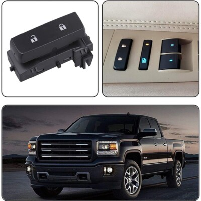Door Lock Switch Control For Chevy Silverado GMC Sierra 1500-3500 07-14 15804093