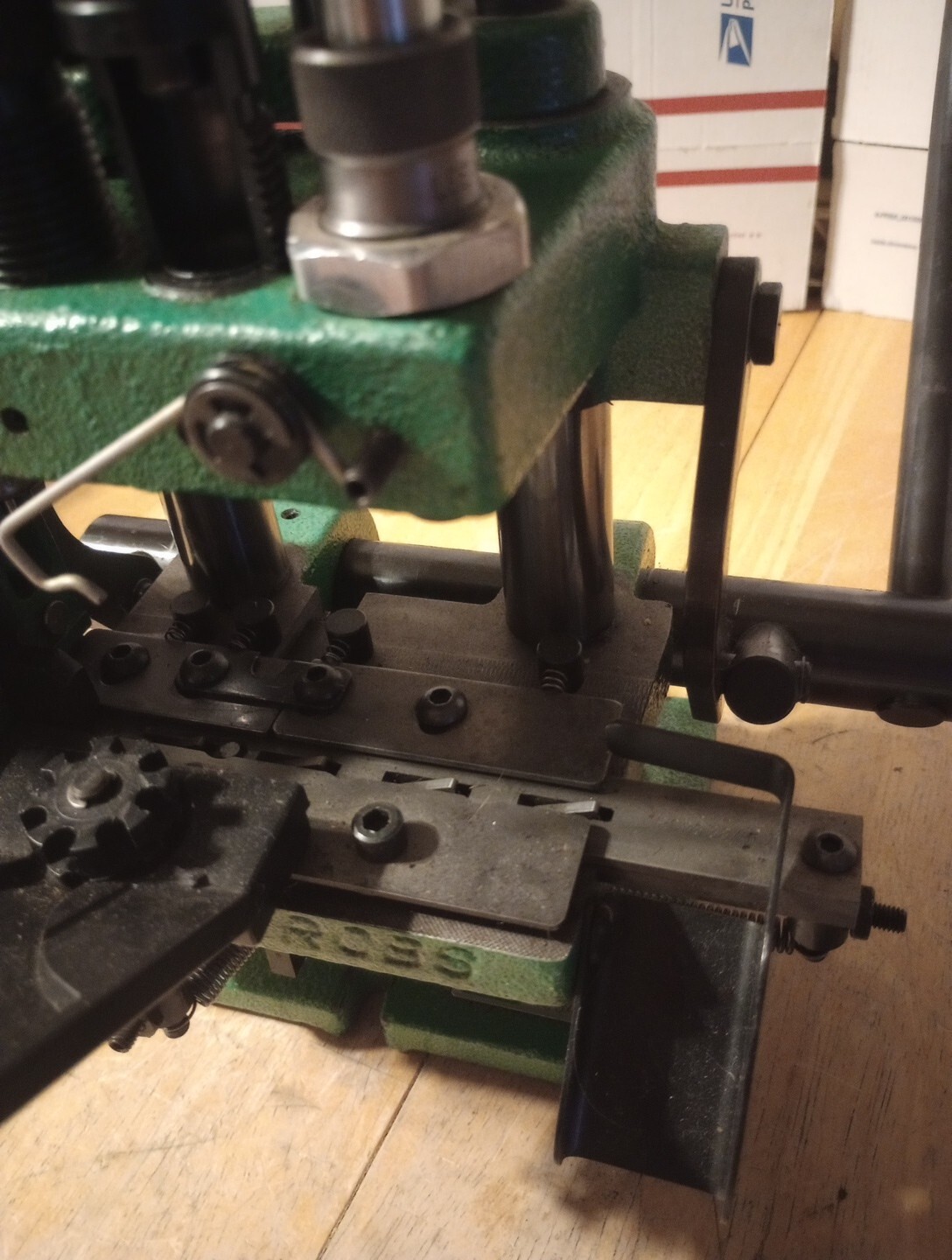 Rcbs Green Machine 38/357 Reloading Press With Original Manual(See