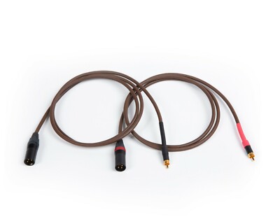 Belden 8402 / Hifi Audiophile RCA  XLR Male Interconnects Stereo Cable Pair.