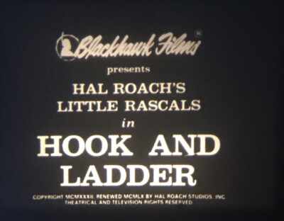  Hook And Ladder  (1932) Super 8mm Film, Our Gang Rascals, Firefighters, Mishaps