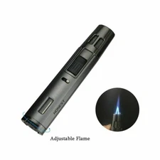 Honest Tobacco Lighter Cigar Lighter Dual Blue Flame Windproof Jet Torch Lighter