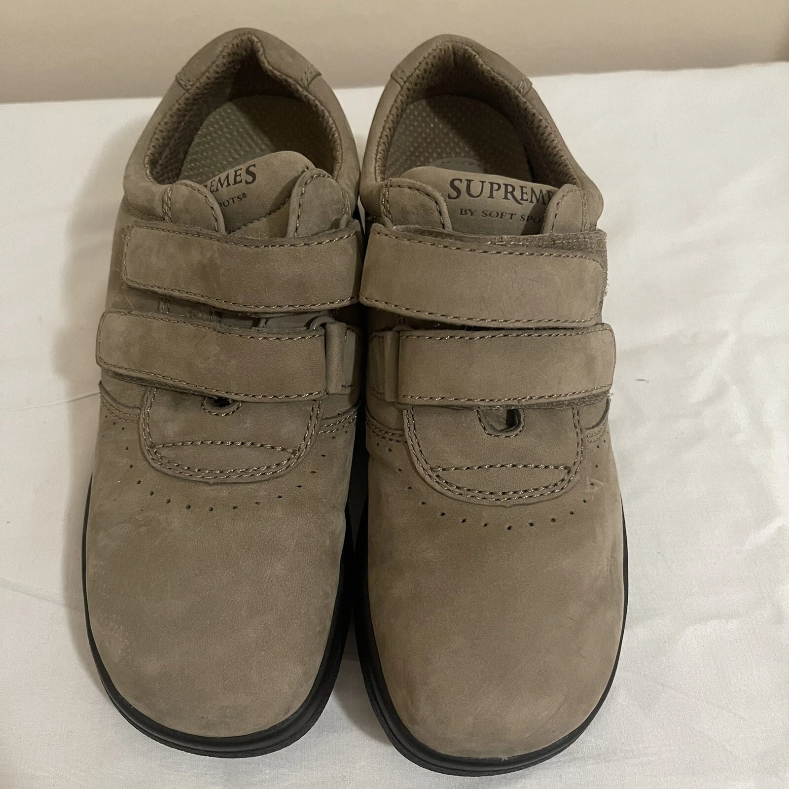 SOFTSPOTS SUPREMES WOMEN'S Gray COMFORT SHOES Sz 8