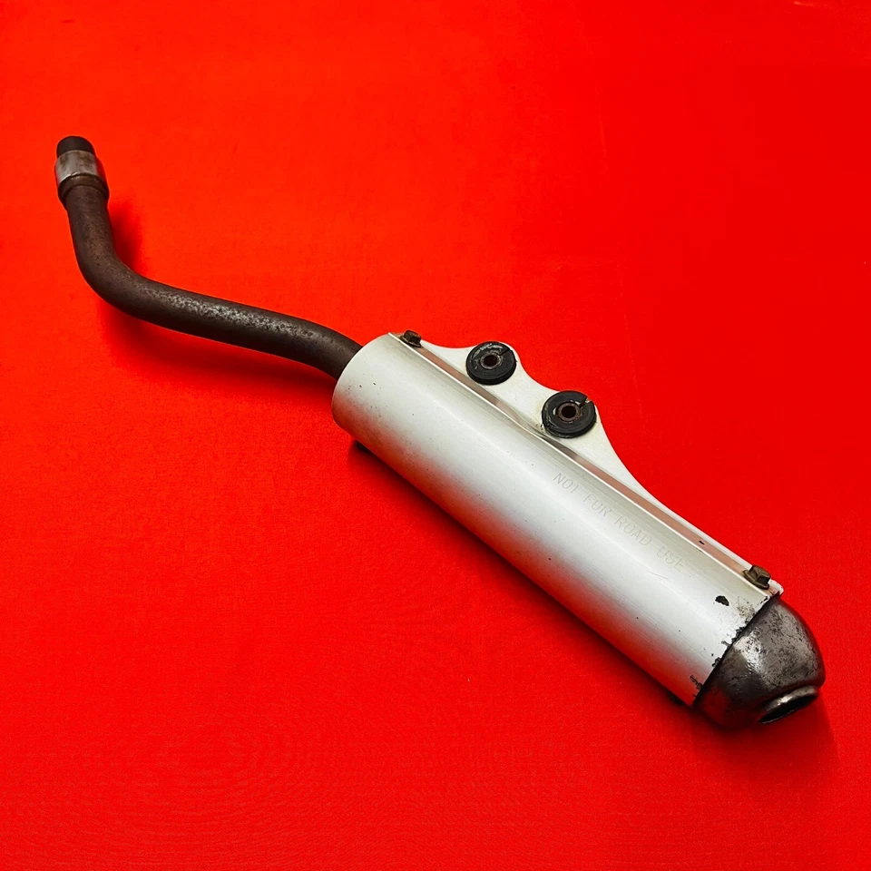 Silenciador tubo de escape KX65 ORIGINAL OEM KAWASAKI KX 65 (2000-2001) Foto 2 de 4