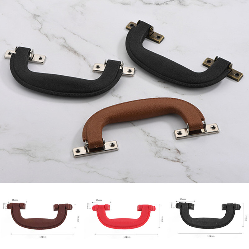 Suitcase Holder Leather Case Handle Furniture Hardware Arch Box Handle Tool-image
