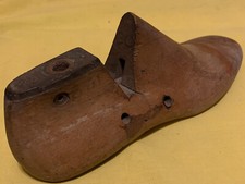 Vintage Wood Shoe Form Pair cobbler mold rustic primitive shoemaker decor