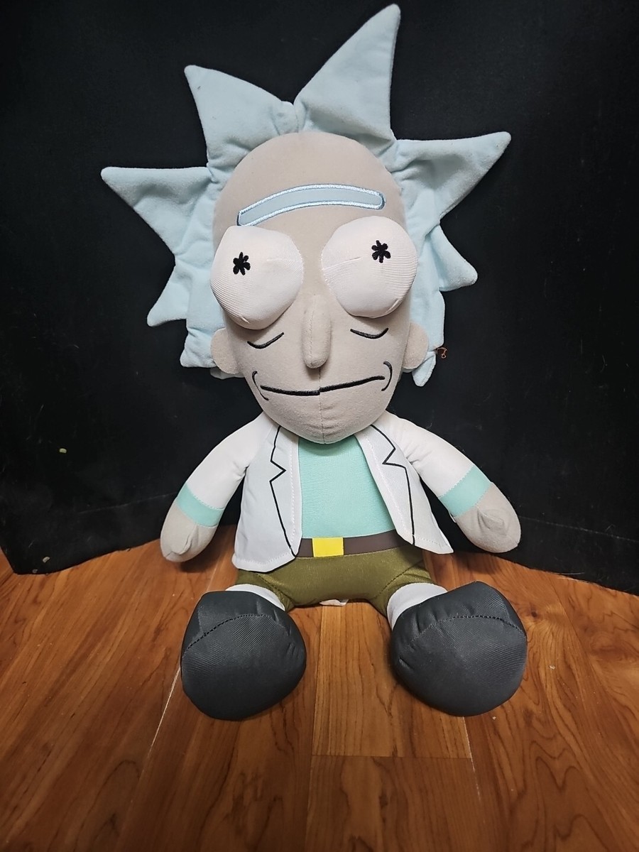 Giant Rick & Morty Plush Toy RICK SANCHEZ . Large 16 Inches tall