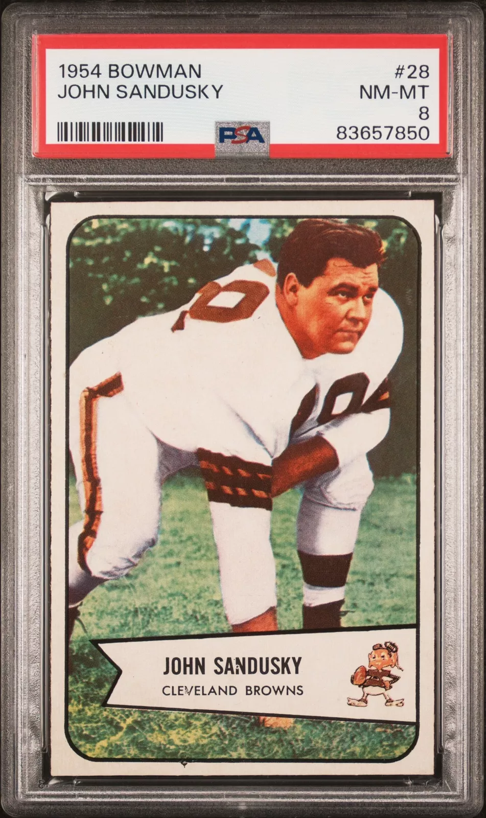 John Sandusky trading card