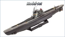 German Submarine Type Vii C/41 Set 1:350 Plastic Model Kit REVELL
