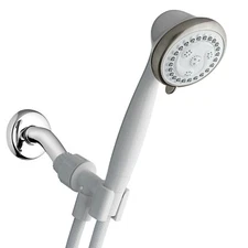 Waterpik 6-Mode EcoFlow Hand Held Shower Head, White, 1.8 GPM EFN-651E