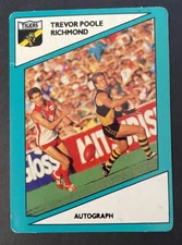 Scanlens Card Richmond- Trevor Poole no.138