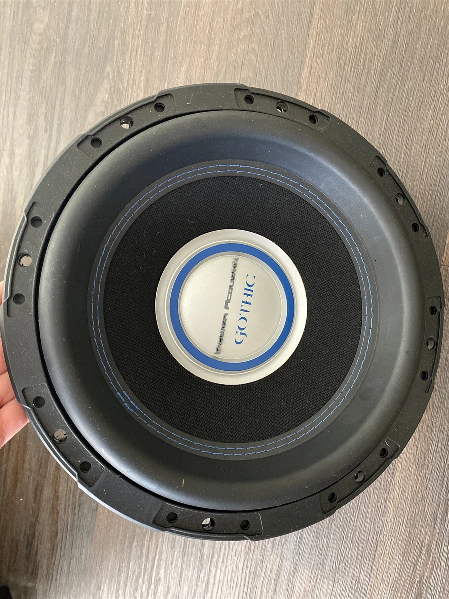 Power Acoustik Gw 124 2 500w Max 12in. Subwoofer 709483051966 eBay