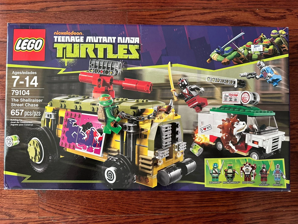 LEGO Teenage Mutant Turtles The Shellraiser Street Chase | eBay