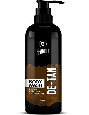Beardo De-Tan Body Wash for Men With Coffee & Aloe Extracts 200ml_