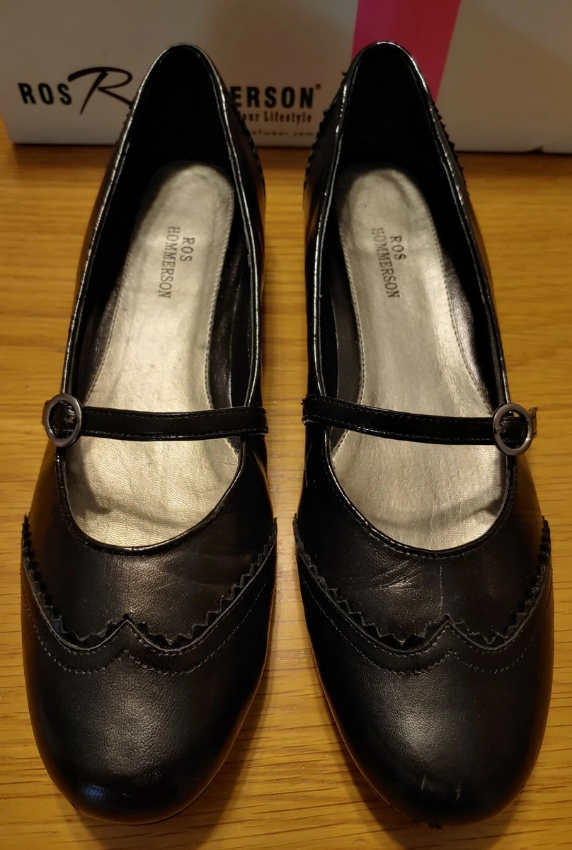 Black flats size 8 sales