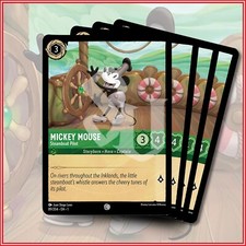 steamboat willie lorcana card Playmat: Disney Lorcana- The First Chapter- Steamboat Willie