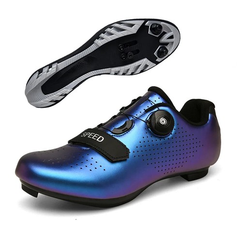 Herren MTB-Fahrradschuhe Rutschfestestollen Rennrad Outdoor-Radfahren-Turnschuhe - Picture 27 of 31