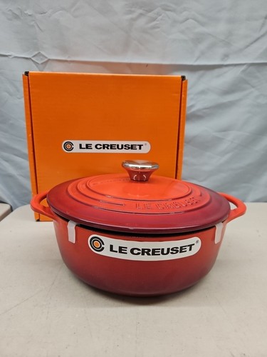 Le Creuset Signature Cast Iron Round Casserole, 20 cm- 2 3/4 US QT NEW NIB