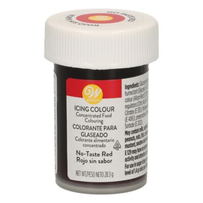 Wilton Glasurfarbe Red No Taste / Rot 28 g