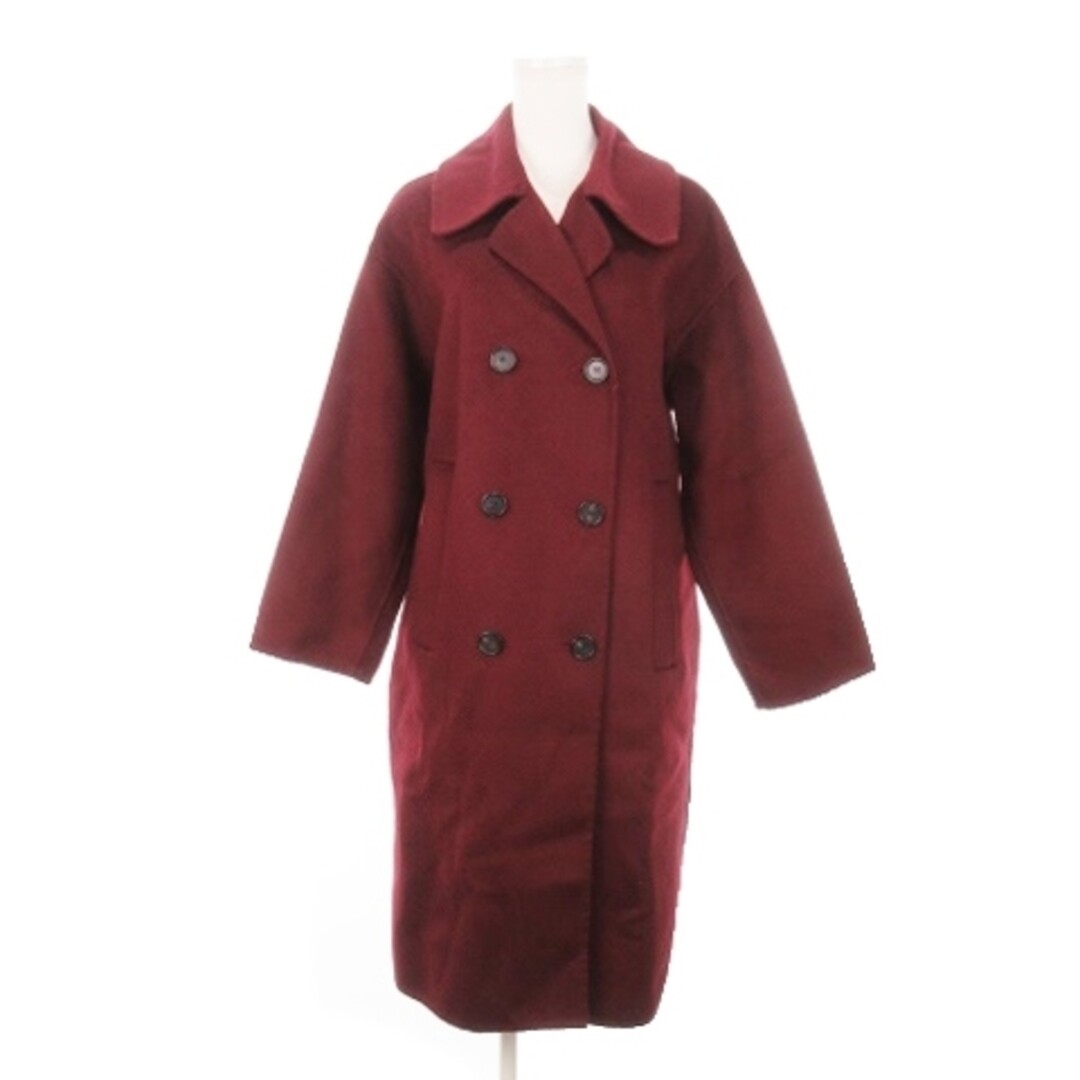 The Loom Coat Chester Long Length Double Wool Oversized Slit The Loom Coat Chester Long Length Double Wool Oversized Slit