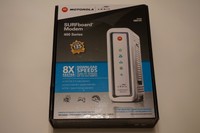 Arris Surfboard Sb6141 Docsis 3.0 Cable Modem - Retail Packaging - White Arris Surfboard Sb6141 Docsis 3.0 Cable Modem - Retail Packaging - White