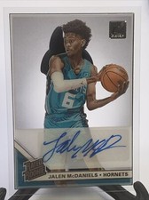 2019-20 Panini Clearly Donruss Rated Jalen McDaniels #CA-JMC Rookie Auto