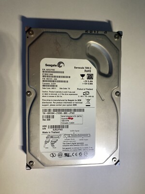 Seagate Barracuda 7200.9, 80 GB, Internal, 7200 RPM, 3.5'' SATA HDD ST3808110AS