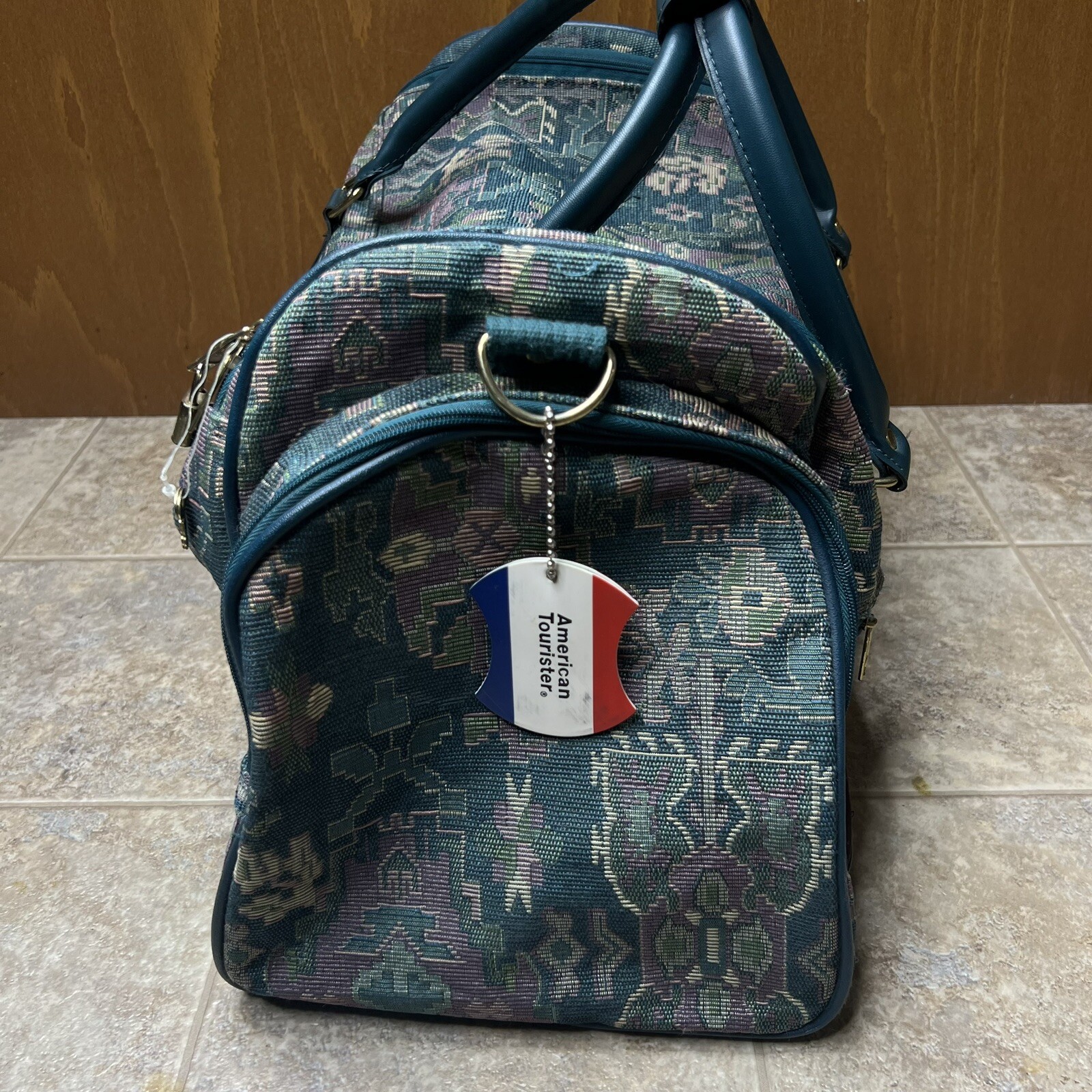 Make Up Train Case Carry On Tote Bag Luggage American Tourister Tapestry 2pc Set eBay