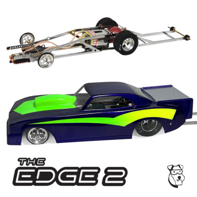453A 1/24 PARMA EDGE 2 DRAG Slot Car RTR - '69 Camaro Top