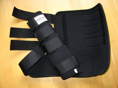 Equisafe Stall-Transportgamasche Oberschale-schwarz Gr. M NEU