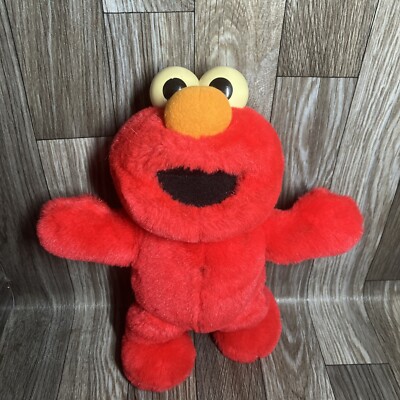 Vtg 2000 Fisher Price Sesame Street Tickle Me Elmo surprise Plush Toy Works