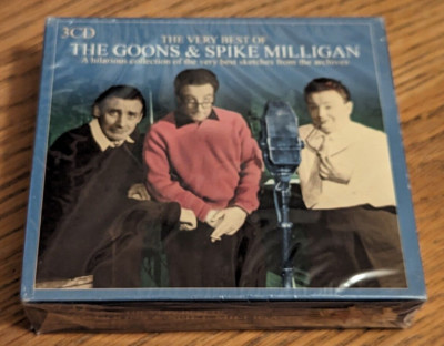 The Very Best of The Goons & Spike Milligan (3CD) *Brand New & SealedFree P&P*