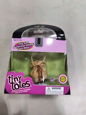 Vintage 2002 Tiny Totes Mini Purse Spoiled Rotten NOS- Rare B51 #3