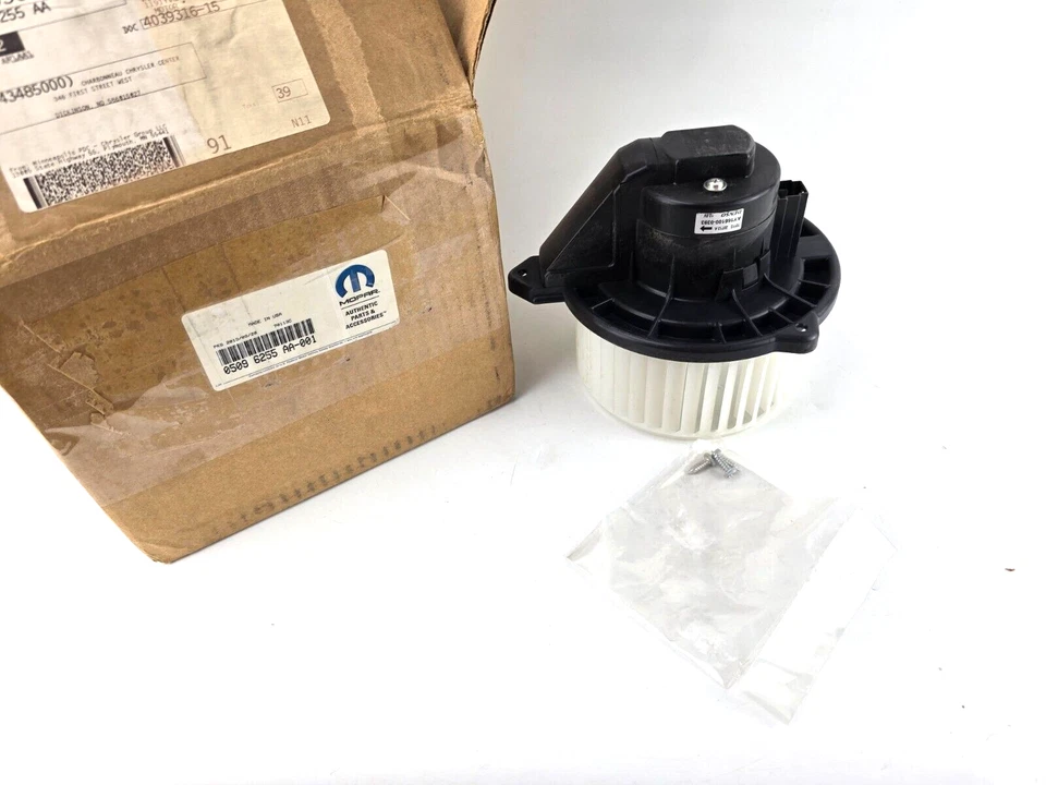 Motor soplador de climatización Mopar genuino OEM para Dodge Ram 2500 3500 Jeep Grand Cherokee Foto 3 de 3