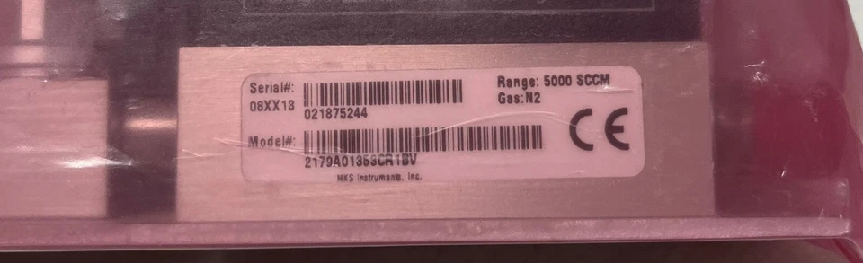 NEW MKS Instruments Mass Flow Controller 2179A01353CR1BV 5000 sccm - Image 3 of 3