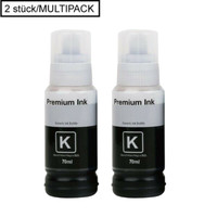 2Xbk Tintenflaschen FüR Epson ET-2700 ET-2750 ET-2756 ET-3700 ET-3750 ET-4750