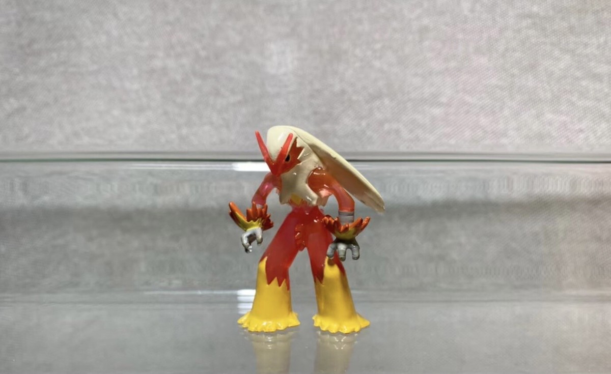 Clear Blaziken Pokemon Monster Tomy Collection Figure Toy Japan